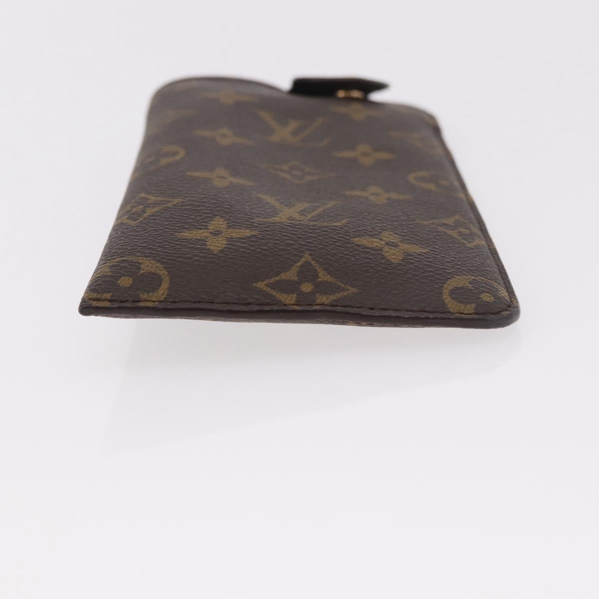 LOUIS VUITTON Monogram Etui Lunette PM Glasses Case M66545 LV Auth 189159A