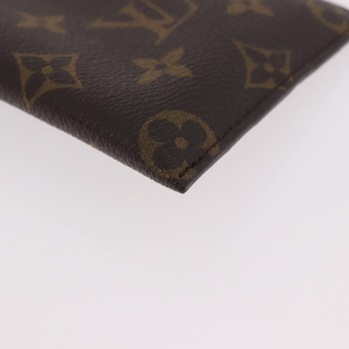 LOUIS VUITTON Monogram Etui Lunette PM Glasses Case M66545 LV Auth 189159A