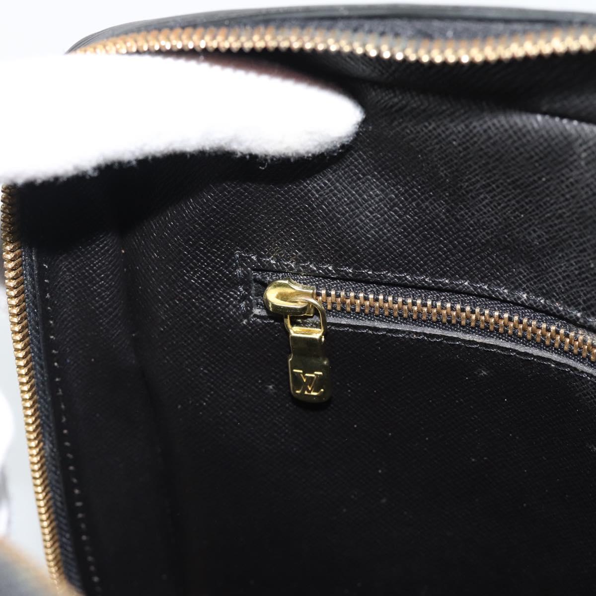 LOUIS VUITTON Epi Porte Documents Voyage Business Bag Black M54472 Auth 189171
