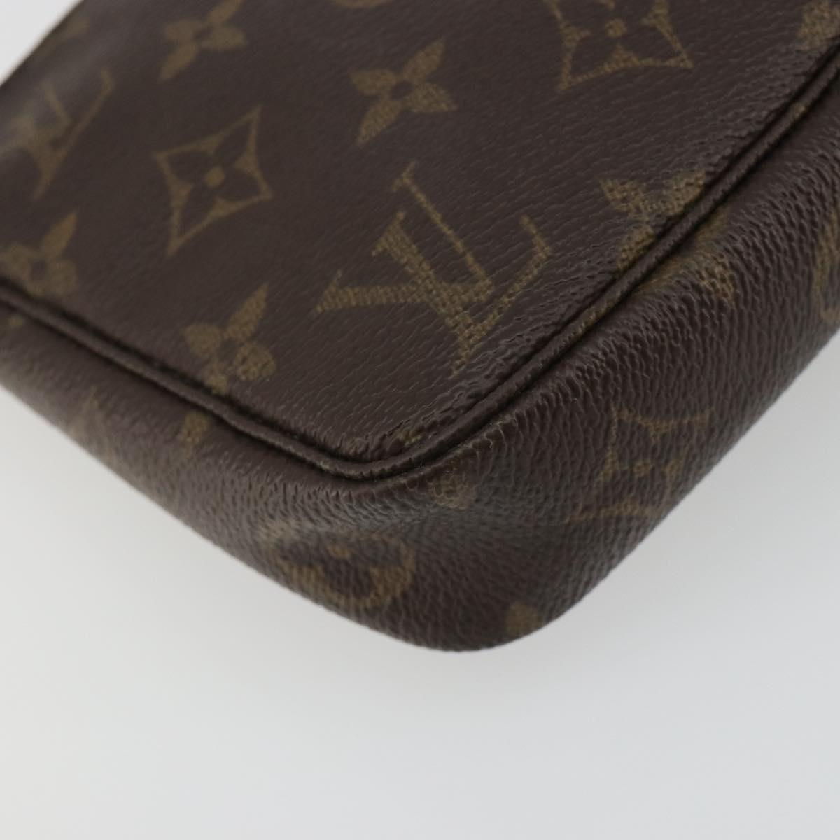 LOUIS VUITTON Monogram Pochette Accessoires Pouch M51980 LV Auth 189173