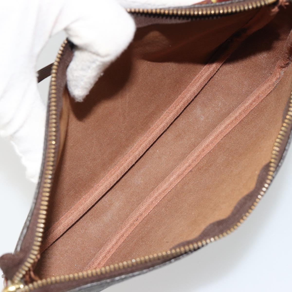 LOUIS VUITTON Monogram Pochette Accessoires Pouch M51980 LV Auth 189173
