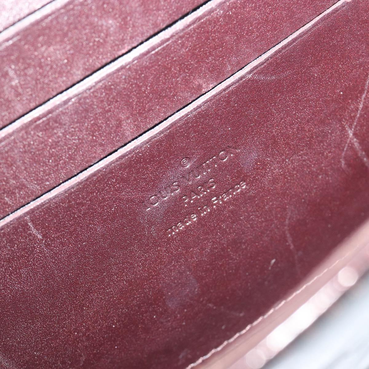 LOUIS VUITTON Vernis Rossmore PM Shoulder Bag Rouge Favist M91547 Auth 189176A