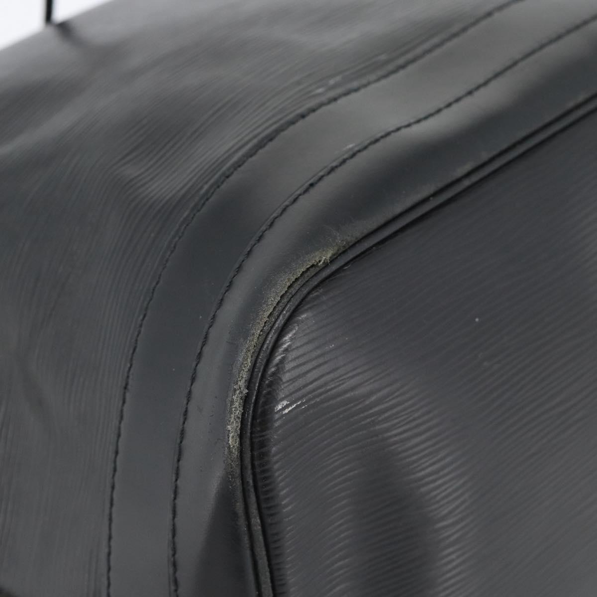 LOUIS VUITTON Epi Noe Shoulder Bag Black M44002 LV Auth 189185