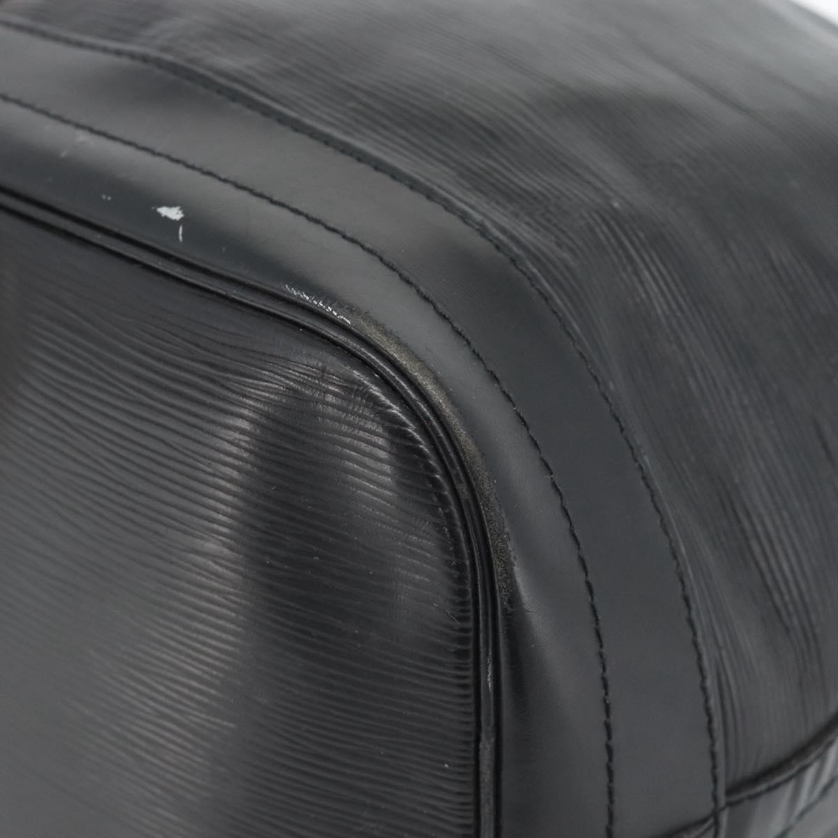 LOUIS VUITTON Epi Noe Shoulder Bag Black M44002 LV Auth 189185