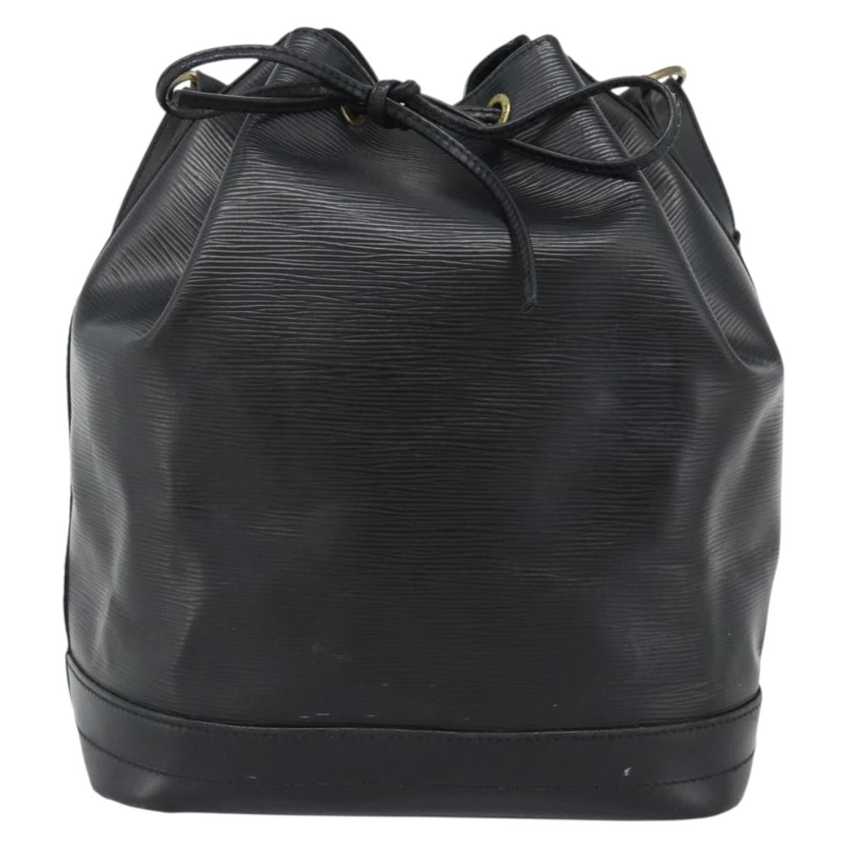 LOUIS VUITTON Epi Noe Shoulder Bag Black M44002 LV Auth 189185