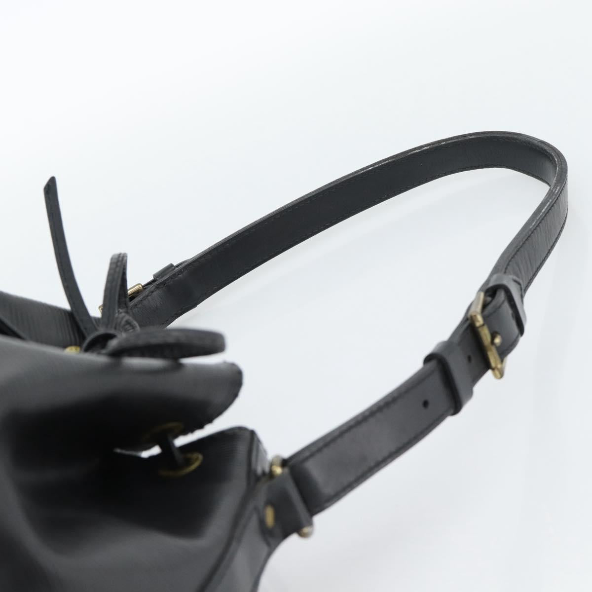 LOUIS VUITTON Epi Noe Shoulder Bag Black M44002 LV Auth 189185