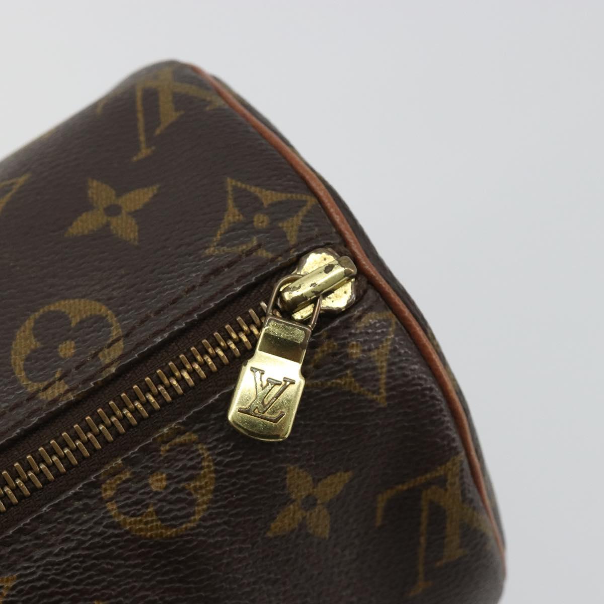 LOUIS VUITTON Monogram Papillon 26 Hand Bag M51366 LV Auth 189191
