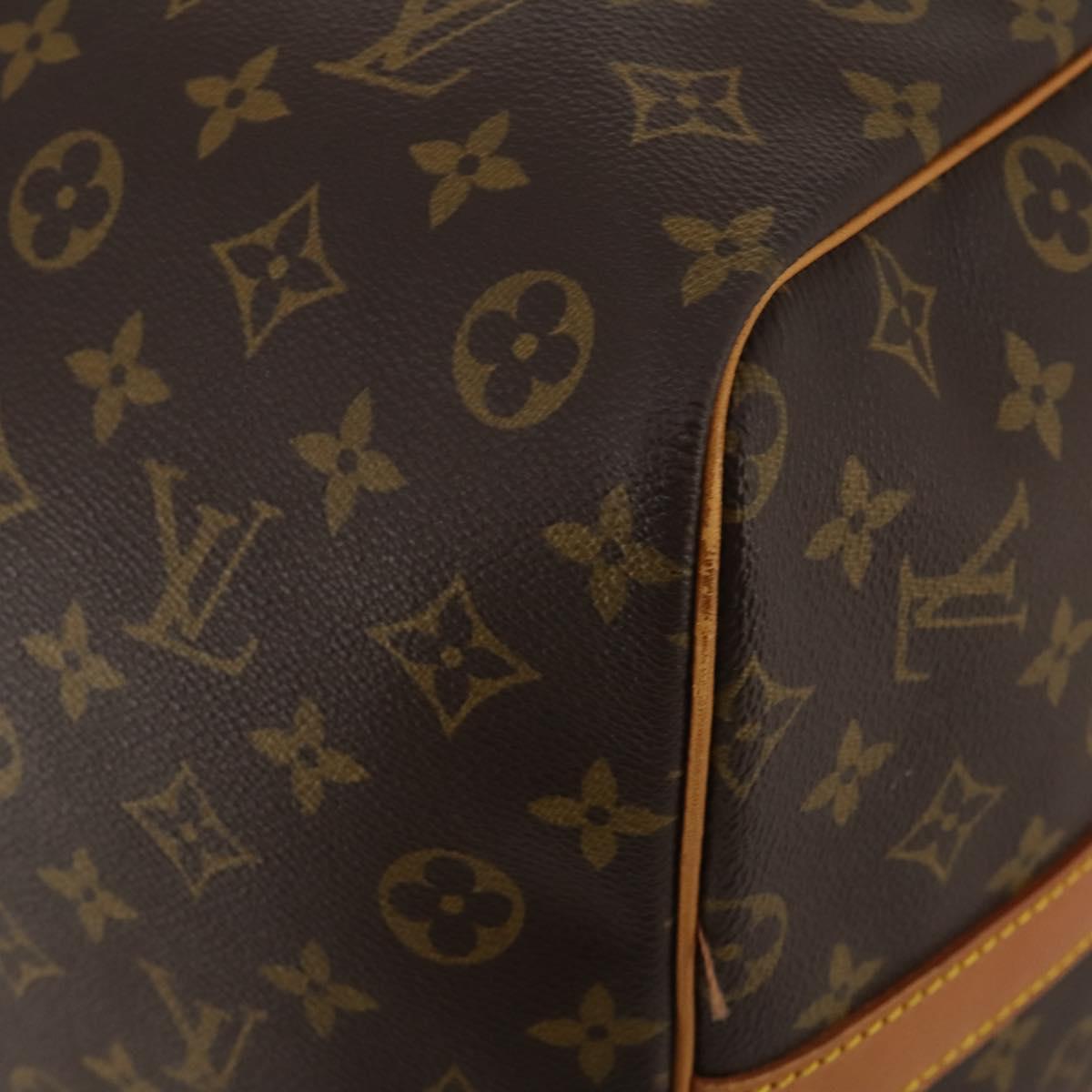 LOUIS VUITTON Monogram Keepall Bandouliere 60 Boston Bag M41412 LV Auth 189194