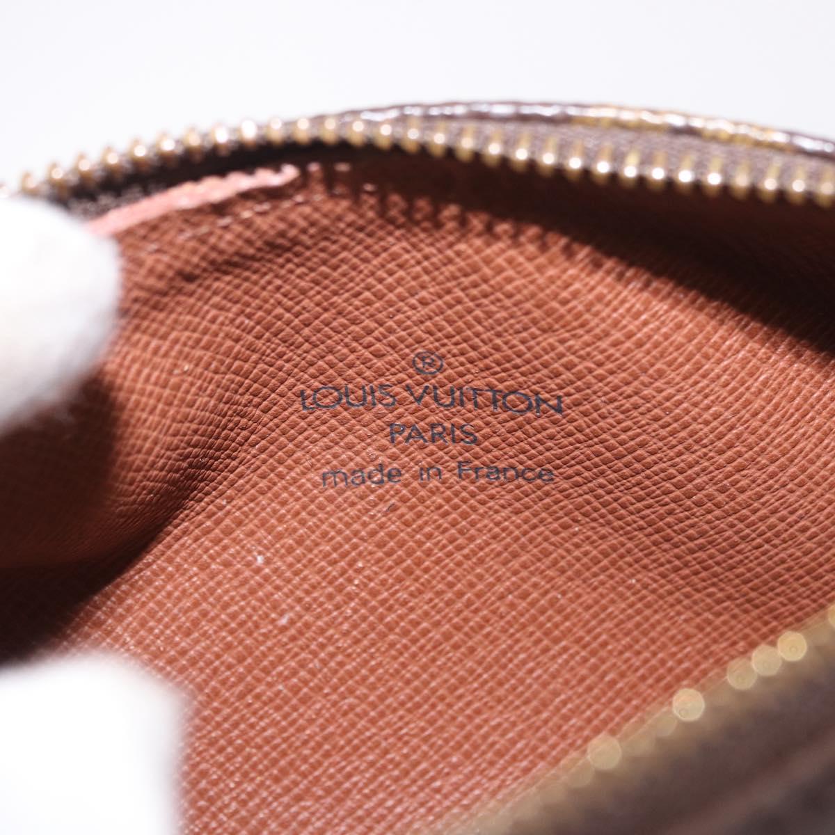 LOUIS VUITTON Monogram Papillon Pouch LV Auth 189197