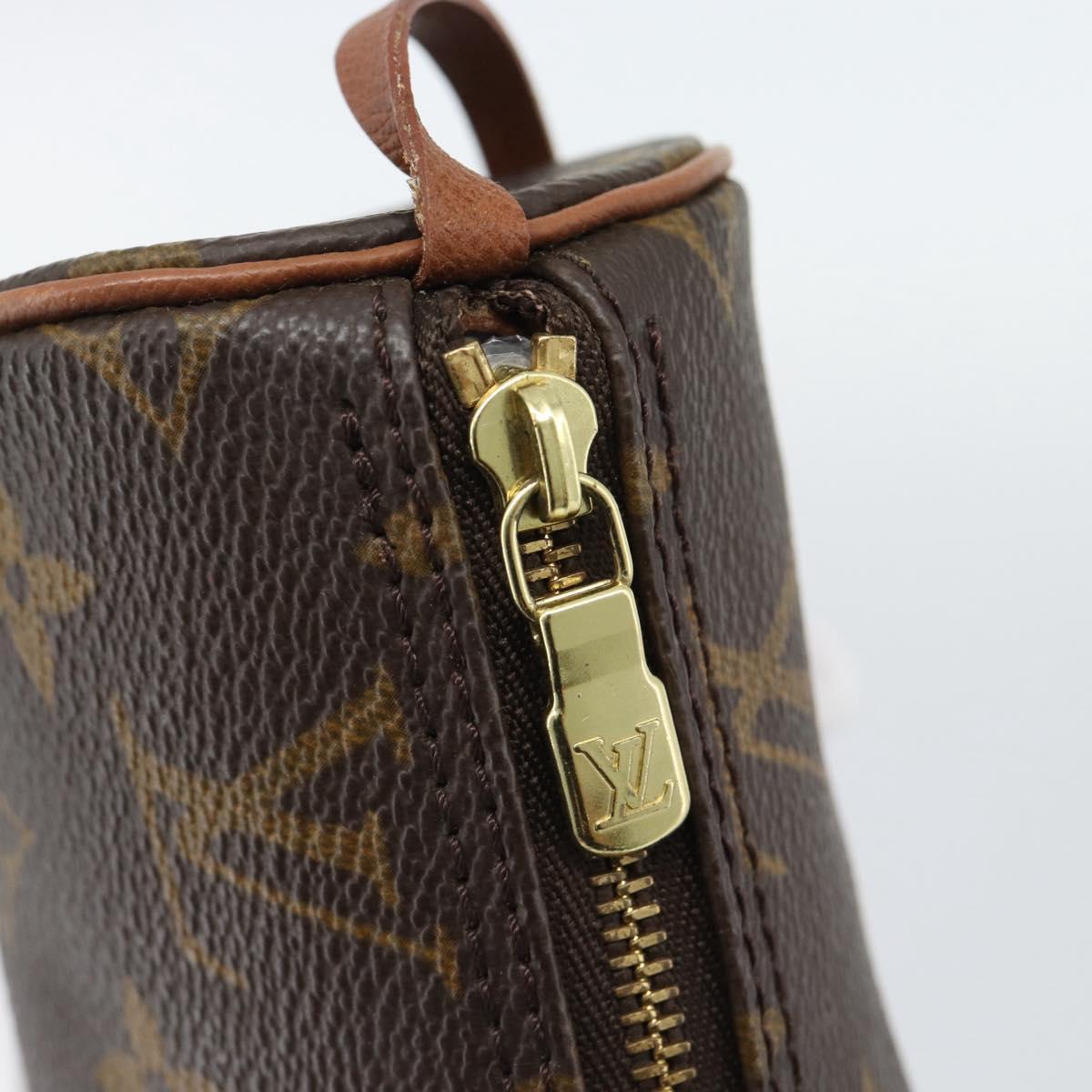 LOUIS VUITTON Monogram Papillon Pouch L096 LV Auth 189199