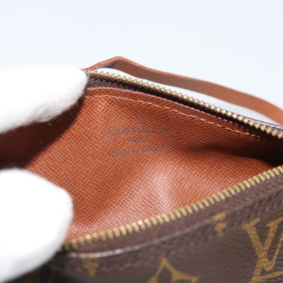 LOUIS VUITTON Monogram Papillon Pouch L096 LV Auth 189199