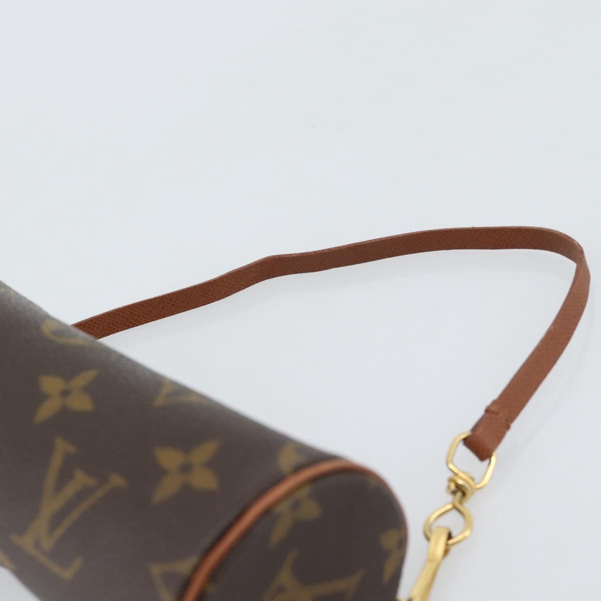 LOUIS VUITTON Monogram Papillon Pouch L096 LV Auth 189199