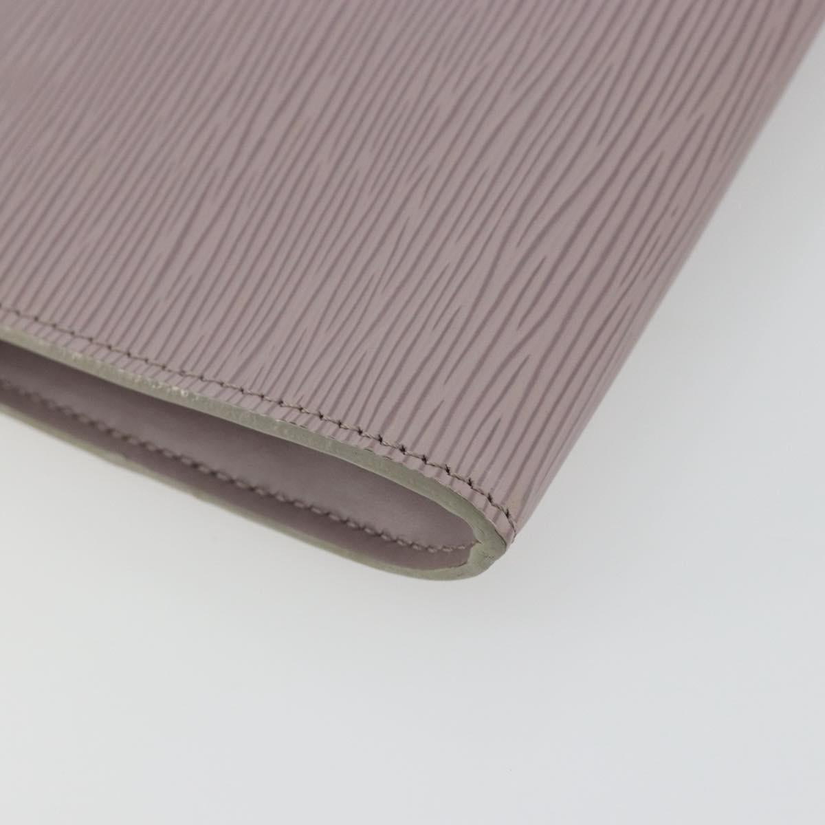 LOUIS VUITTON Epi Pochette Accessoires Accessory Pouch Lilac M52982 Auth 189213V