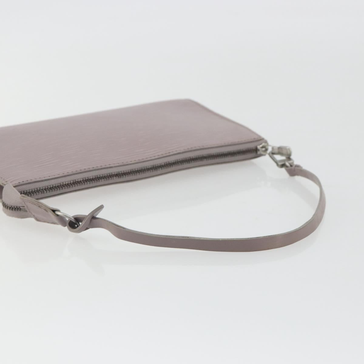 LOUIS VUITTON Epi Pochette Accessoires Accessory Pouch Lilac M52982 Auth 189213V