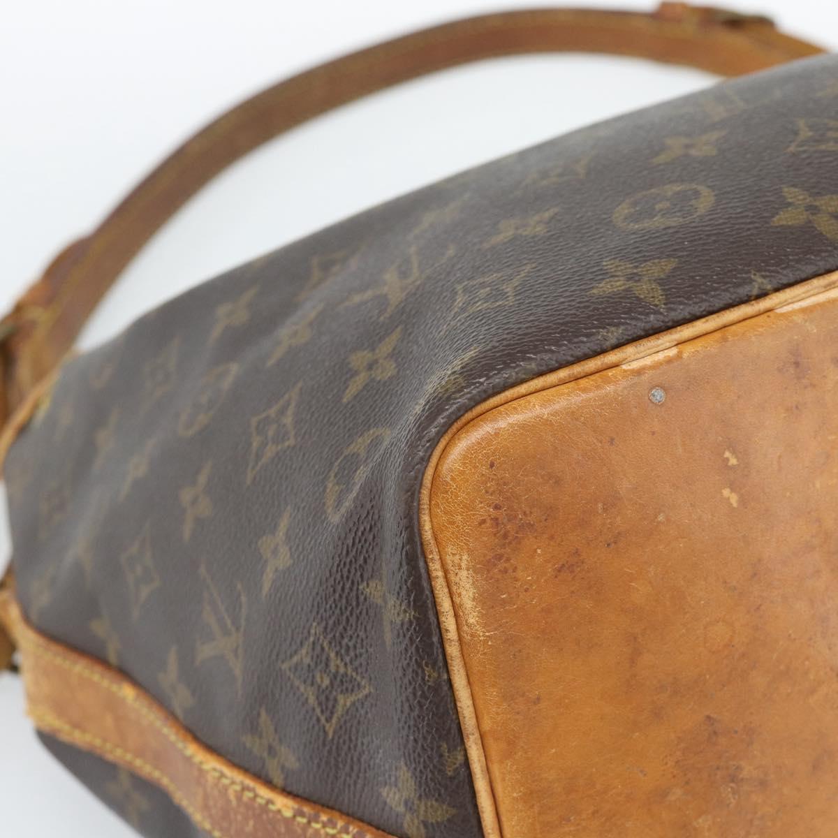 LOUIS VUITTON Monogram Petit Noe Shoulder Bag M42226 LV Auth 189218