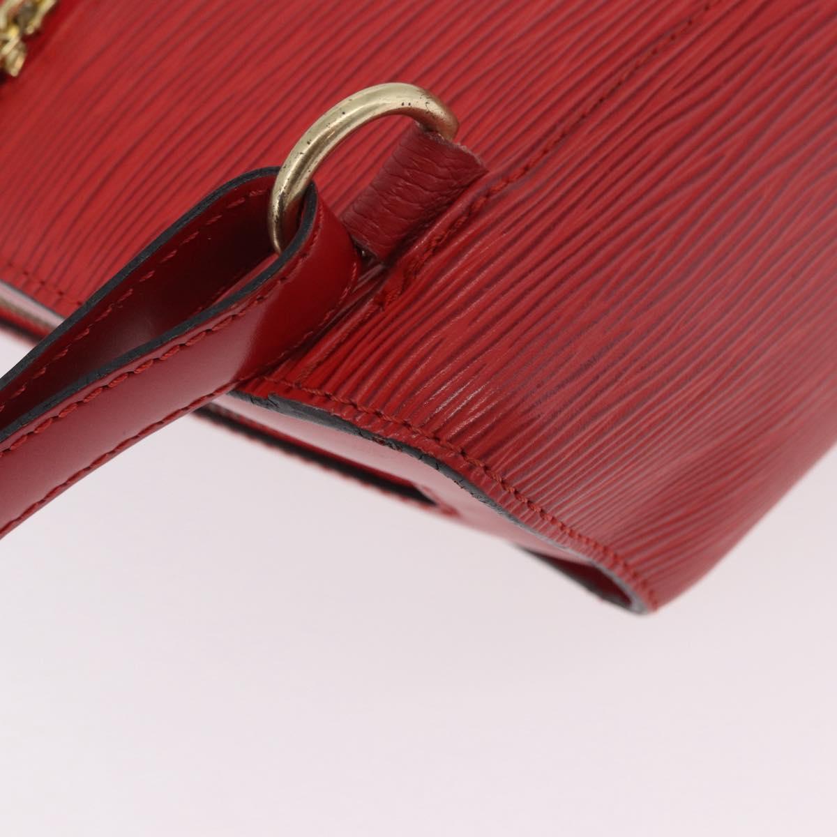 LOUIS VUITTON Epi Mabillon Backpack Castilian Red M52237 LV Auth 189221