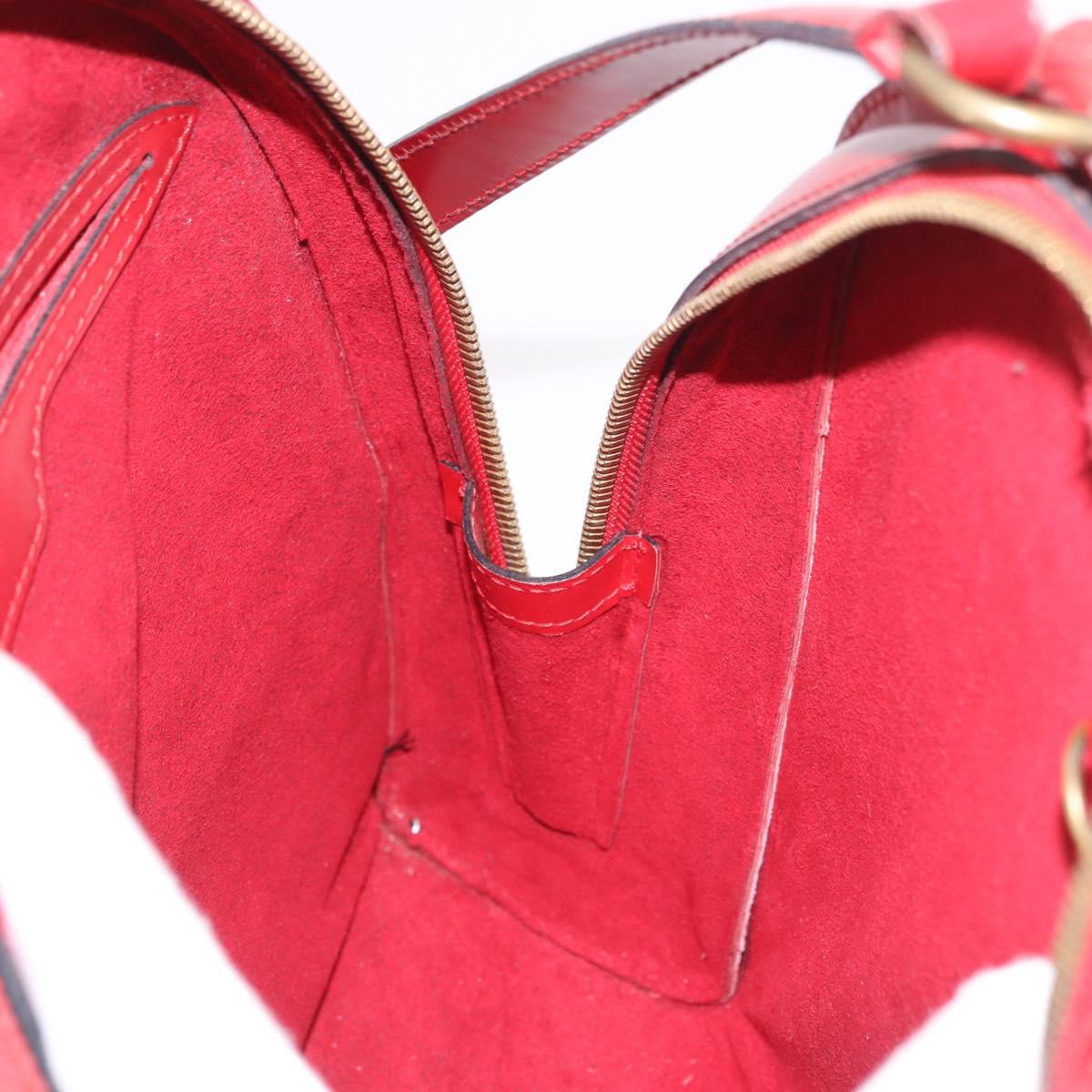 LOUIS VUITTON Epi Mabillon Backpack Castilian Red M52237 LV Auth 189221