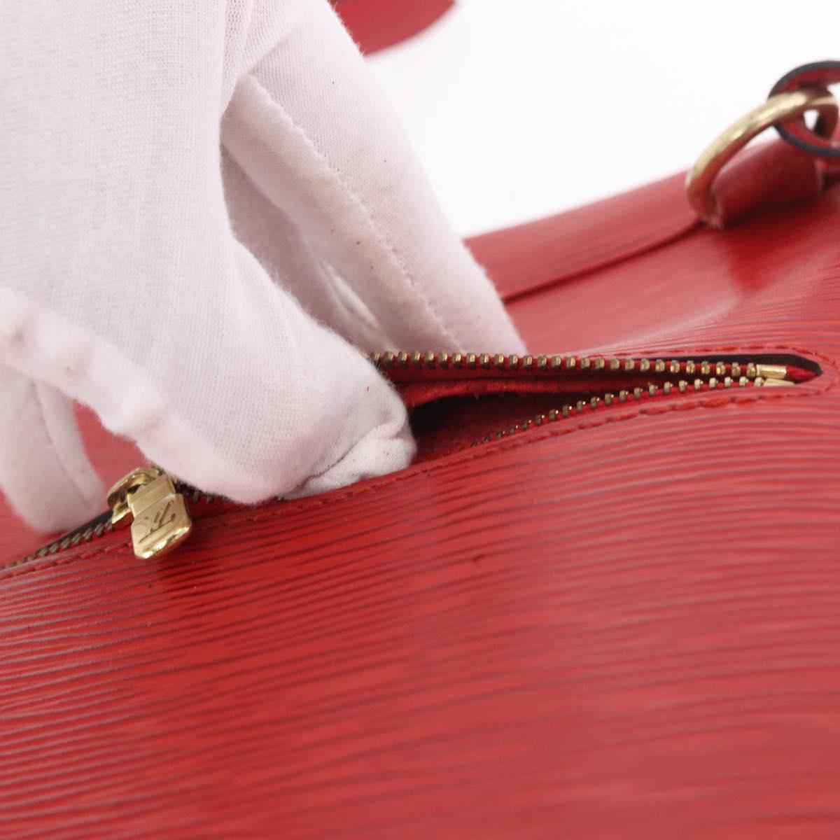 LOUIS VUITTON Epi Mabillon Backpack Castilian Red M52237 LV Auth 189221