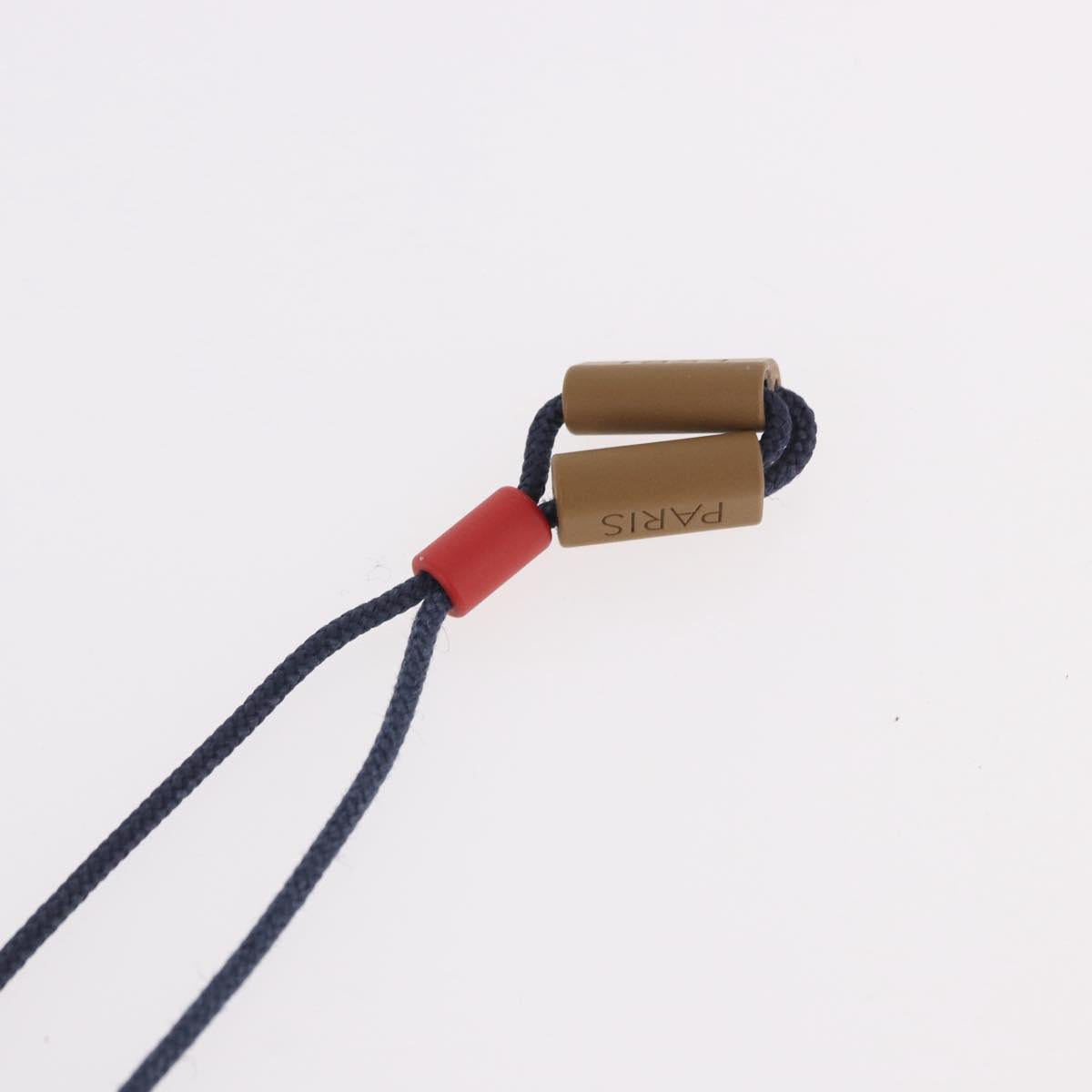 LOUIS VUITTON Metal Collier Charms On the Go Necklace Enamel M63648 Auth 189230V