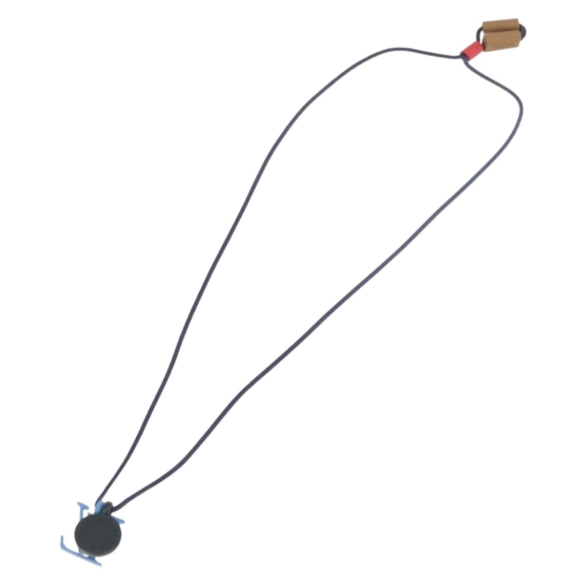 LOUIS VUITTON Metal Collier Charms On the Go Necklace Enamel M63648 Auth 189230V