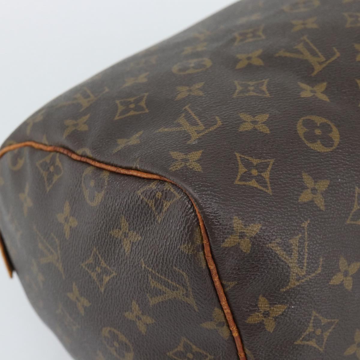 LOUIS VUITTON Monogram Speedy 30 Hand Bag M41526 LV Auth 189238