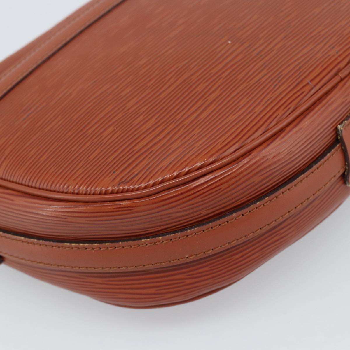 LOUIS VUITTON Epi Jeune FilleMM Shoulder Bag Brown M52153 LV Auth 189241