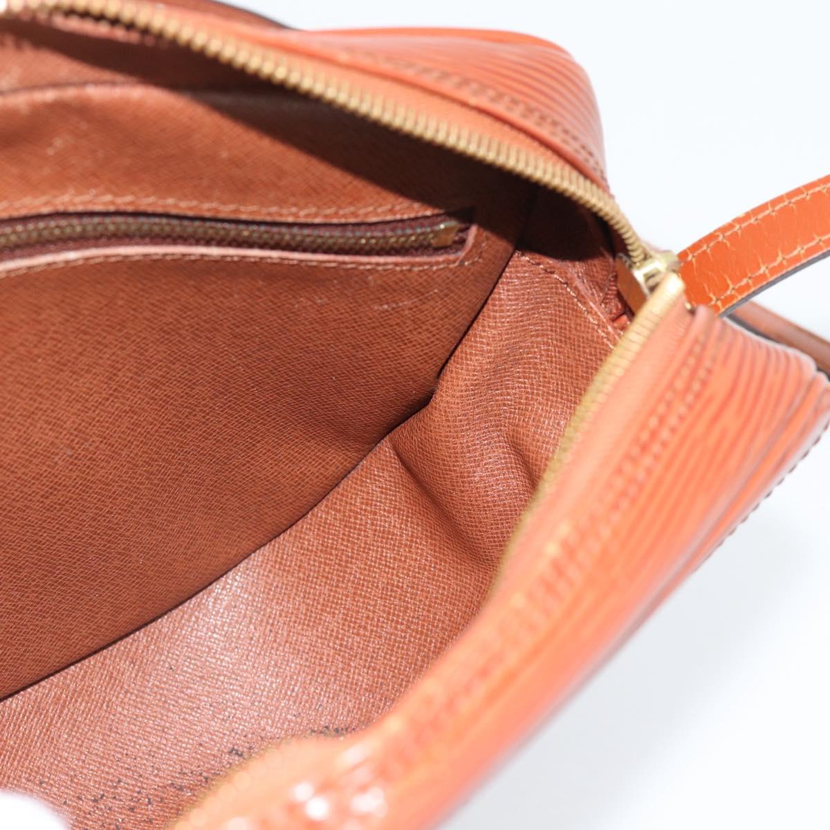 LOUIS VUITTON Epi Jeune FilleMM Shoulder Bag Brown M52153 LV Auth 189241
