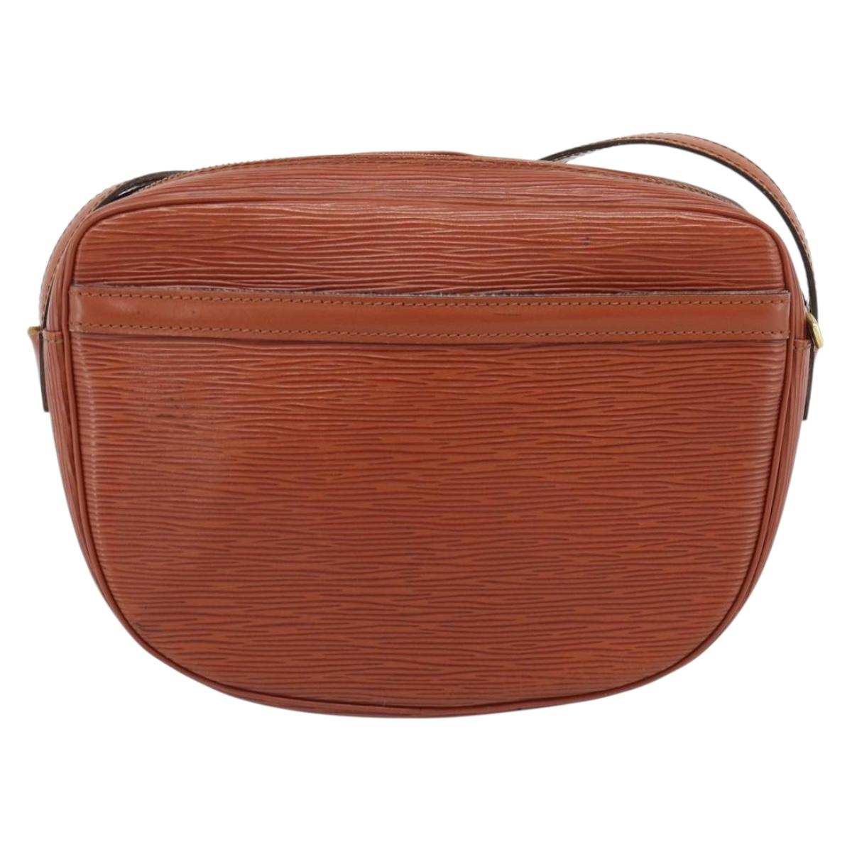 LOUIS VUITTON Epi Jeune FilleMM Shoulder Bag Brown M52153 LV Auth 189241