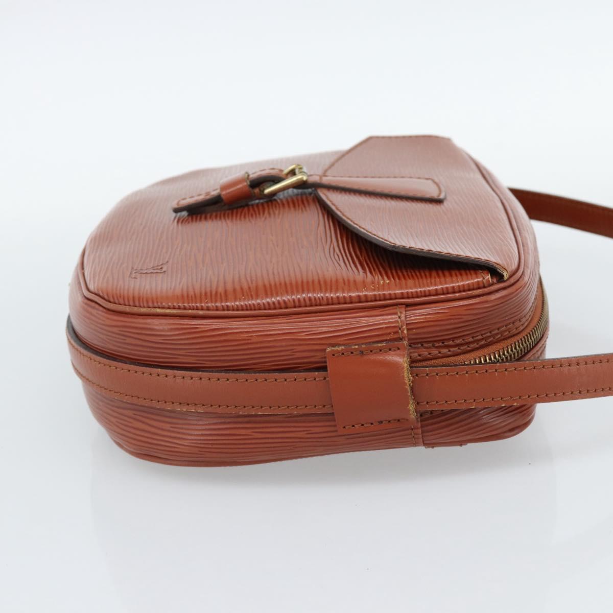 LOUIS VUITTON Epi Jeune FilleMM Shoulder Bag Brown M52153 LV Auth 189241
