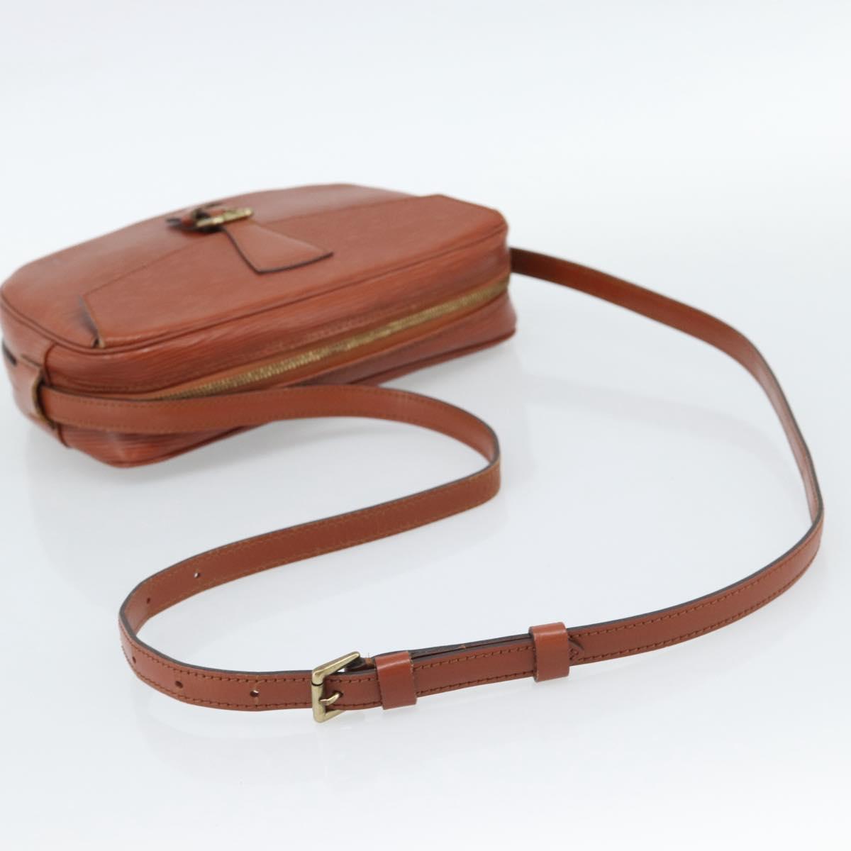 LOUIS VUITTON Epi Jeune FilleMM Shoulder Bag Brown M52153 LV Auth 189241