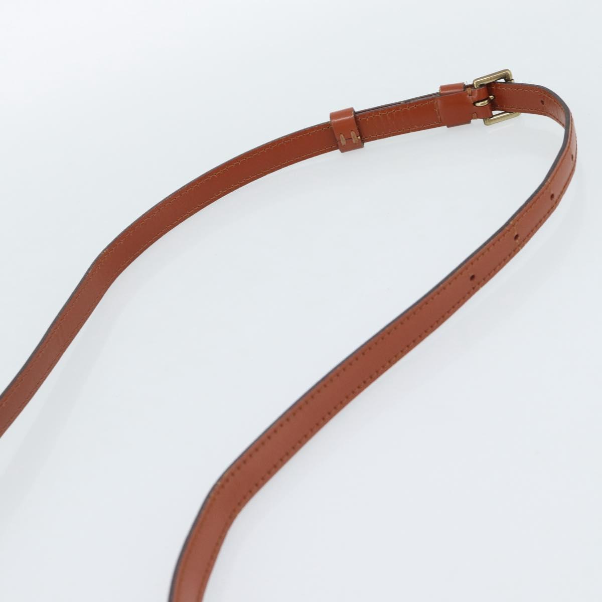 LOUIS VUITTON Epi Jeune FilleMM Shoulder Bag Brown M52153 LV Auth 189241