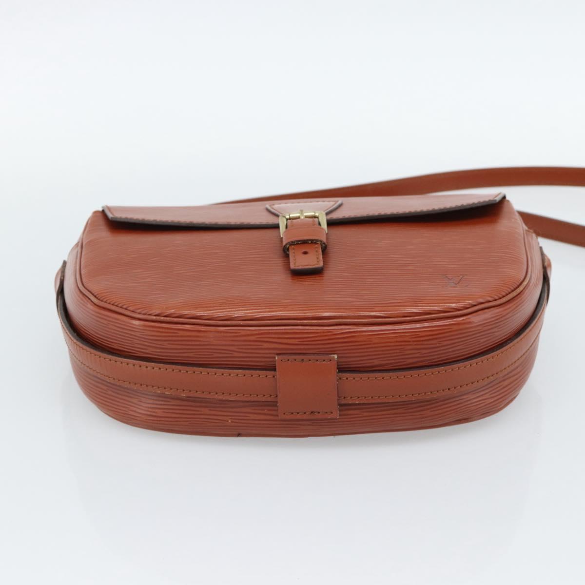 LOUIS VUITTON Epi Jeune FilleMM Shoulder Bag Brown M52153 LV Auth 189241