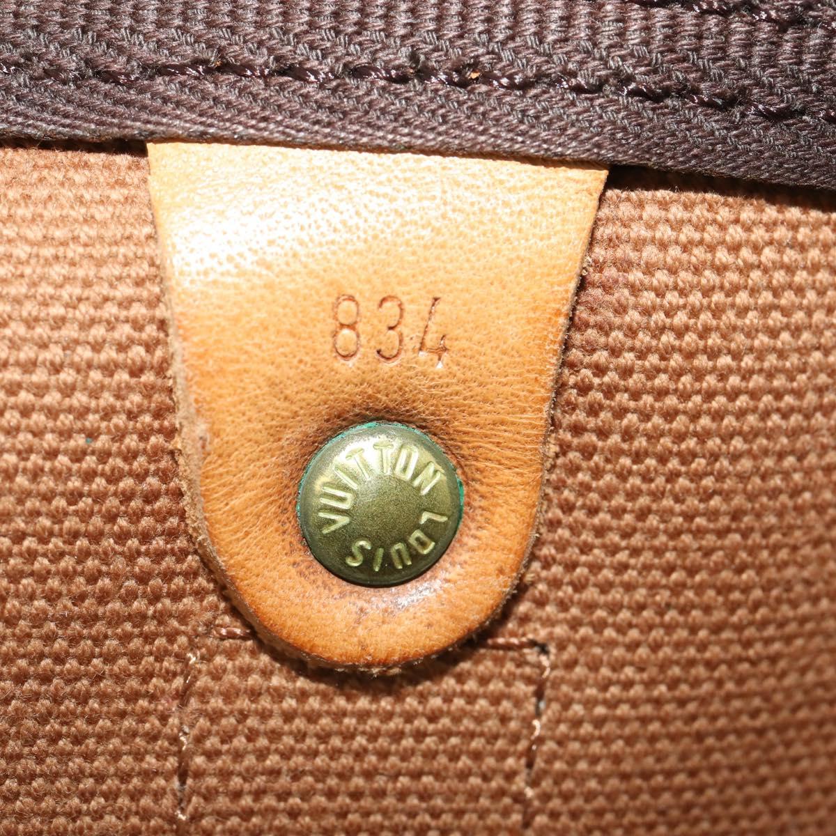 LOUIS VUITTON Monogram Keepall 55 Boston Bag Vintage M41424 LV Auth 189250