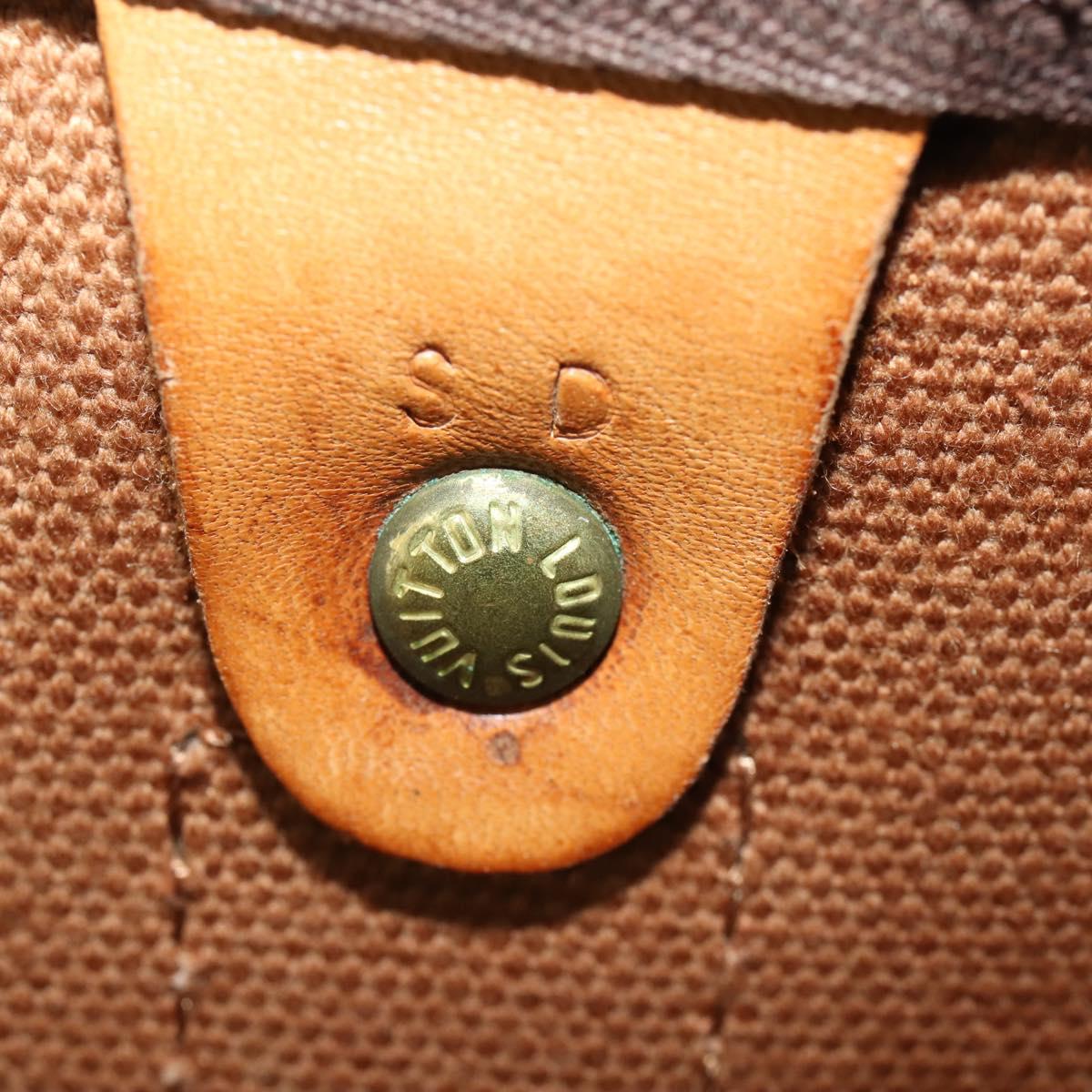 LOUIS VUITTON Monogram Keepall 55 Boston Bag Vintage M41424 LV Auth 189250