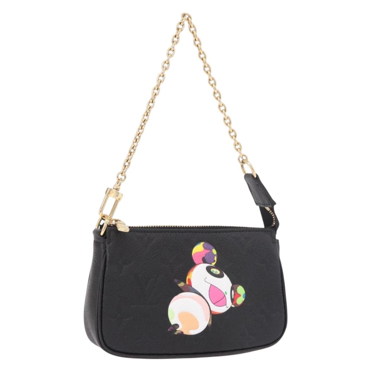 LOUIS VUITTON Empreinte Panda Mini Pochette Accessoires M13824 LV Auth 189260SM