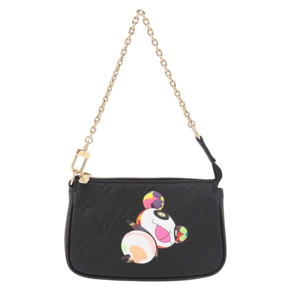 LOUIS VUITTON Empreinte Panda Mini Pochette Accessoires M13824 LV Auth 189260SM