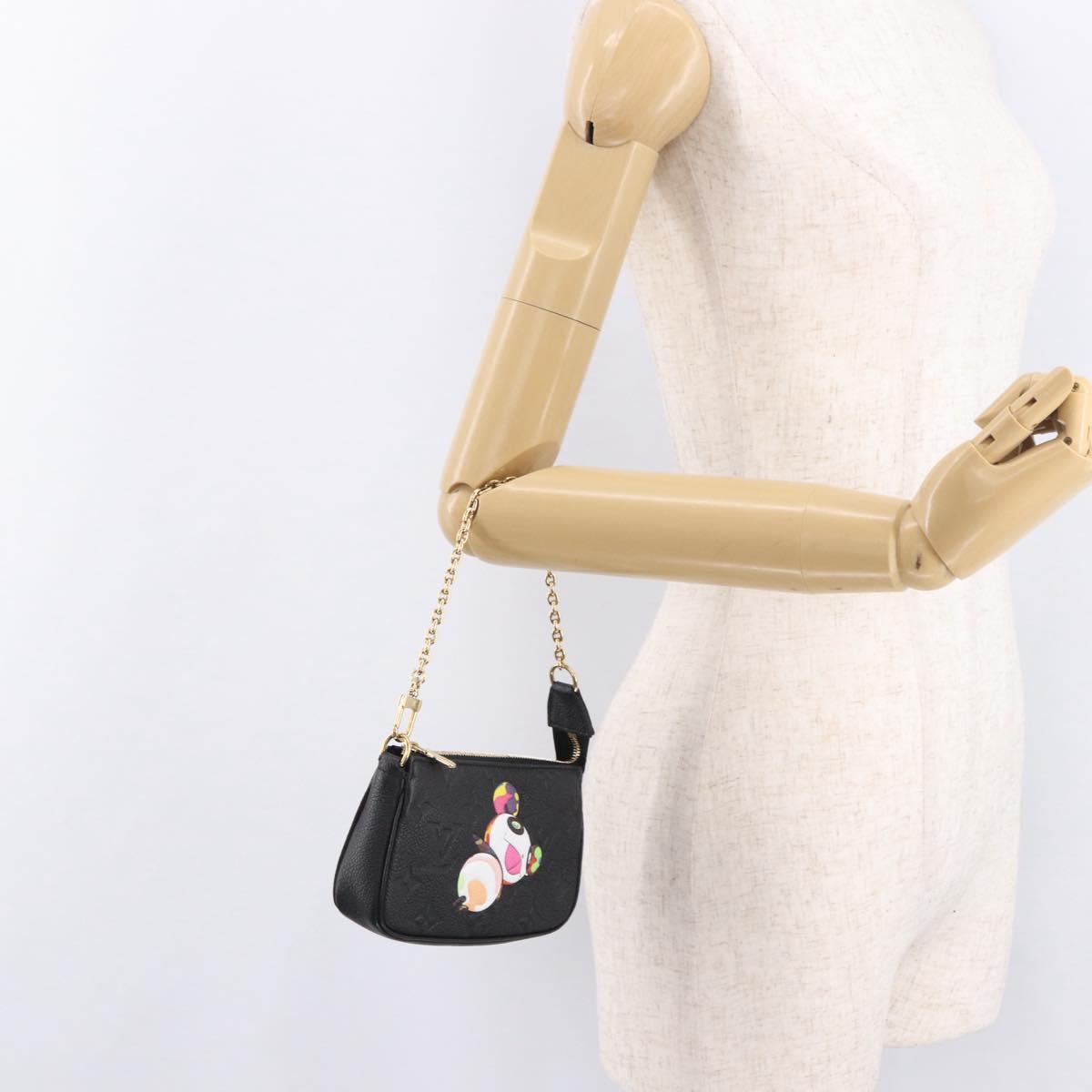 LOUIS VUITTON Empreinte Panda Mini Pochette Accessoires M13824 LV Auth 189260SM