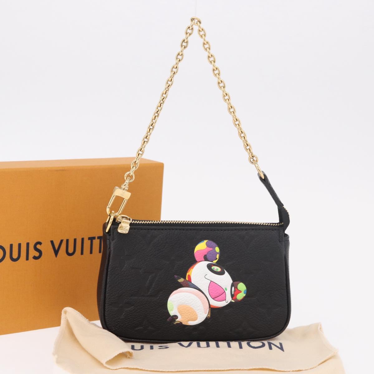 LOUIS VUITTON Empreinte Panda Mini Pochette Accessoires M13824 LV Auth 189260SM