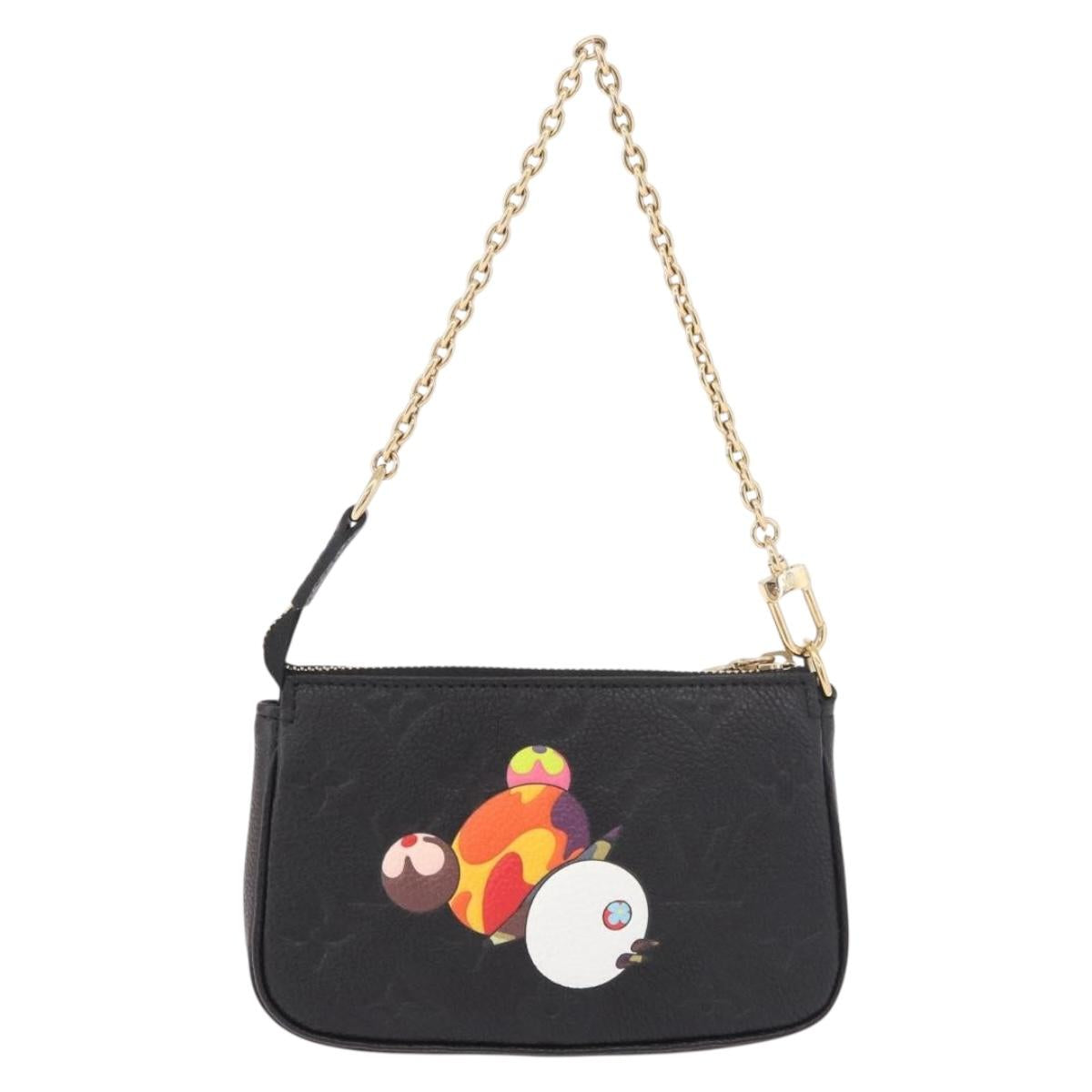LOUIS VUITTON Empreinte Panda Mini Pochette Accessoires M13824 LV Auth 189260SM