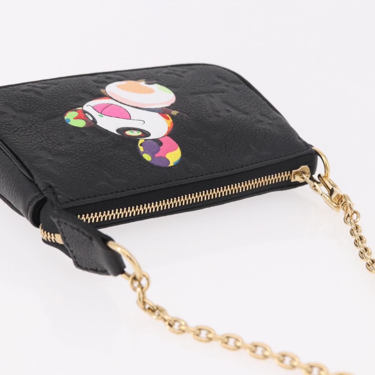 LOUIS VUITTON Empreinte Panda Mini Pochette Accessoires M13824 LV Auth 189260SM