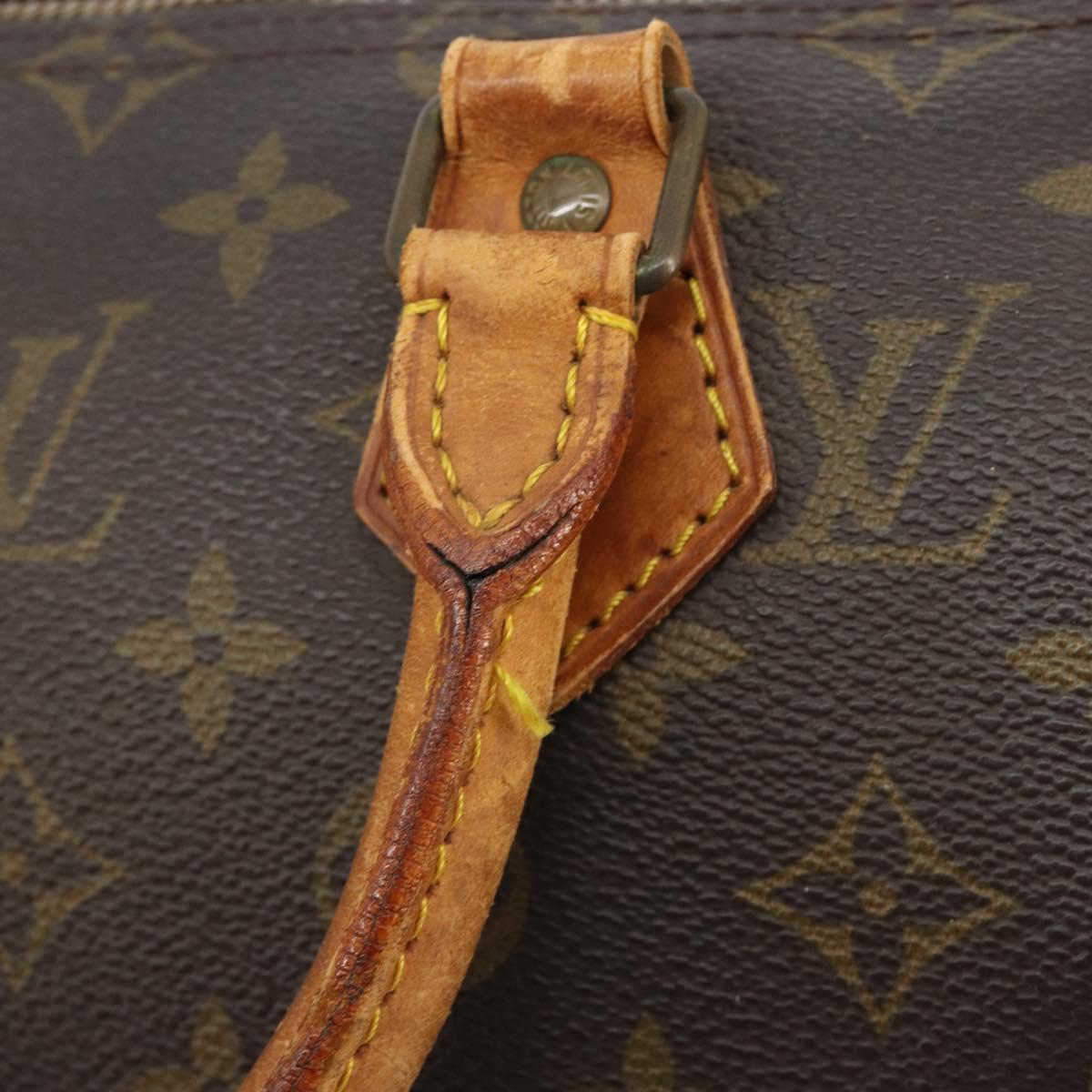 LOUIS VUITTON Monogram Speedy 25 Hand Bag M41528 LV Auth 189274