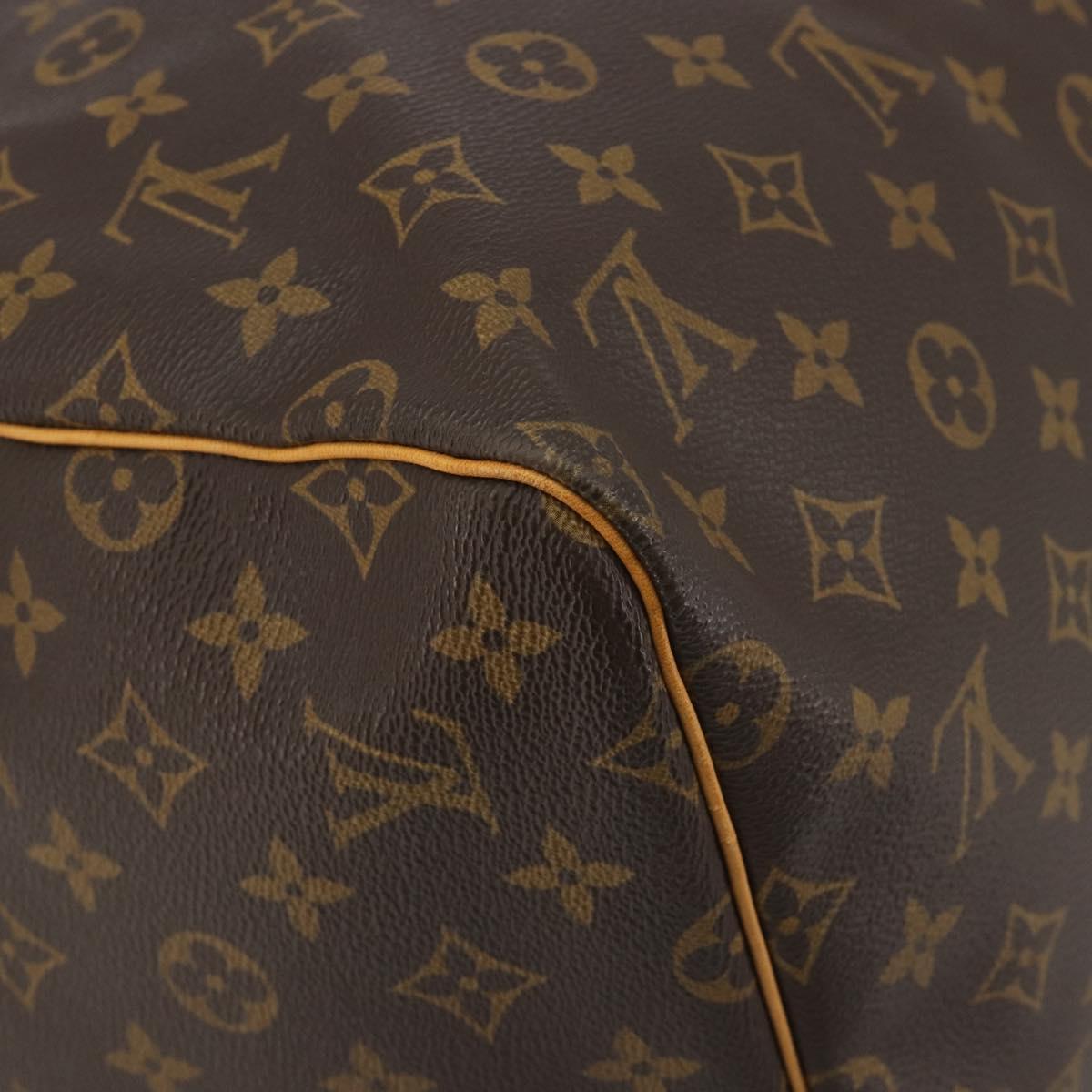 LOUIS VUITTON Monogram Keepall 55 Boston Bag M41424 LV Auth 189275