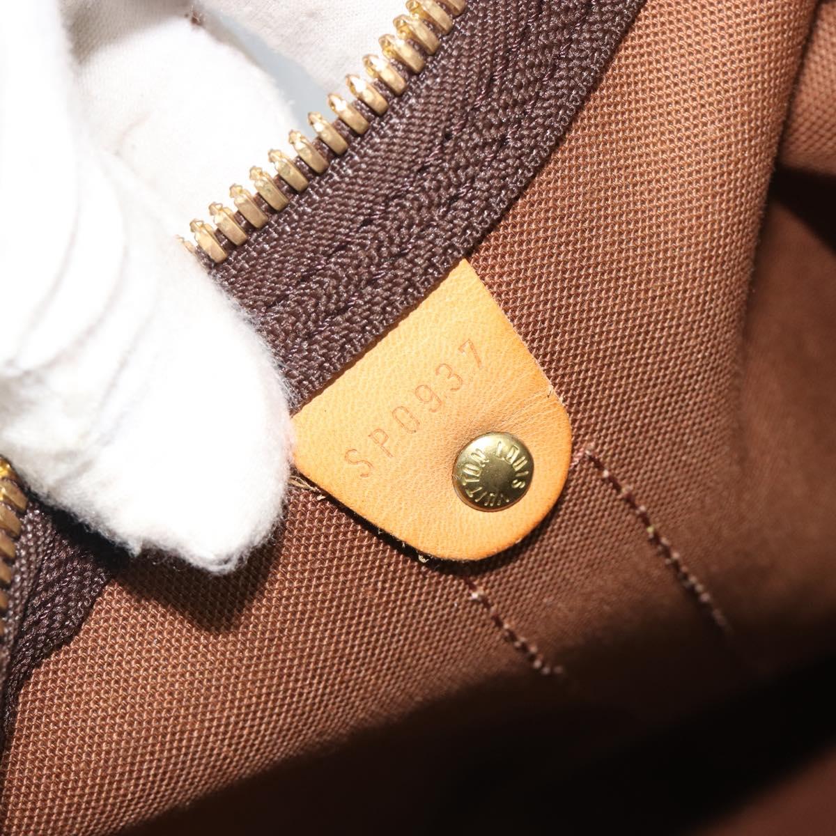 LOUIS VUITTON Monogram Keepall 55 Boston Bag M41424 LV Auth 189275