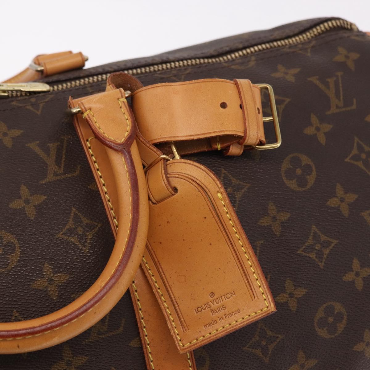 LOUIS VUITTON Monogram Keepall 50 Boston Bag M41426 LV Auth 189277A