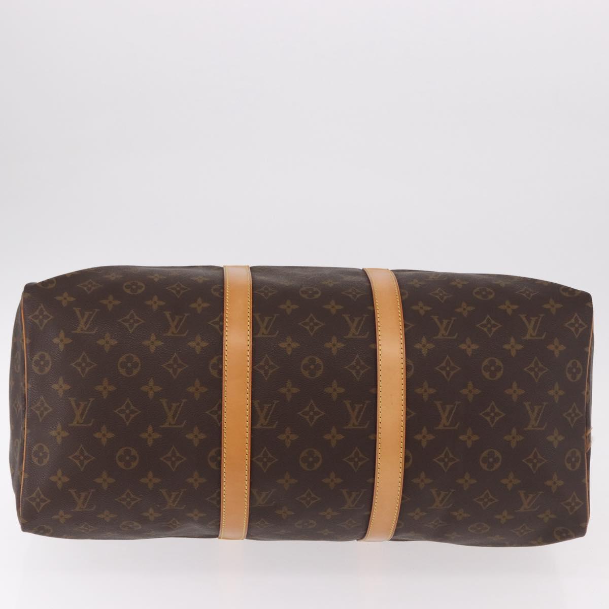 LOUIS VUITTON Monogram Keepall 50 Boston Bag M41426 LV Auth 189277A