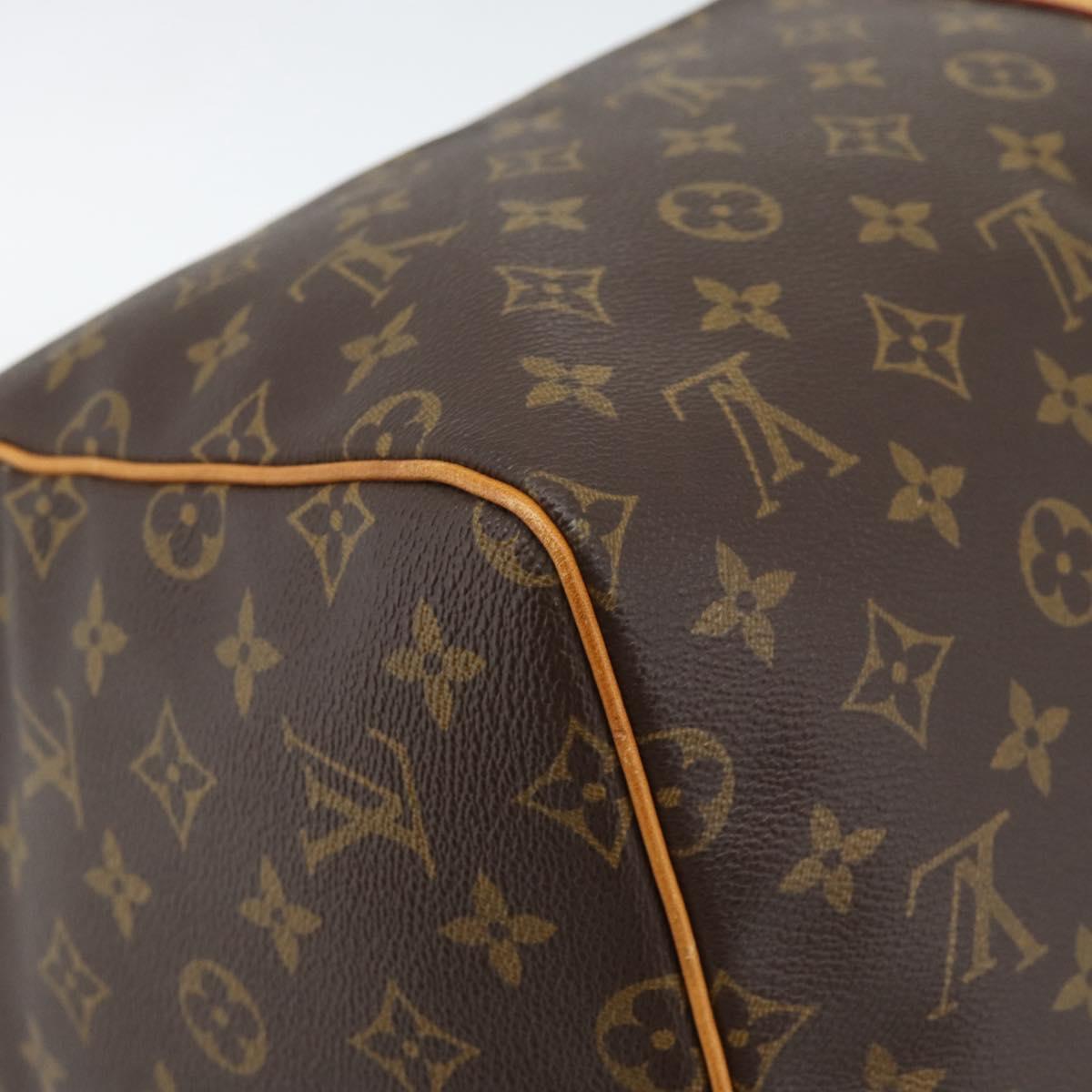 LOUIS VUITTON Monogram Keepall 55 Boston Bag M41424 LV Auth 189278V