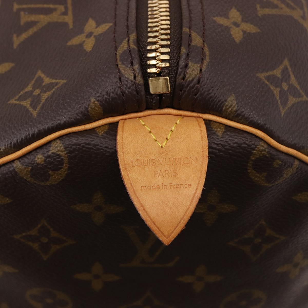 LOUIS VUITTON Monogram Keepall 50 Boston Bag M41426 LV Auth 189279V