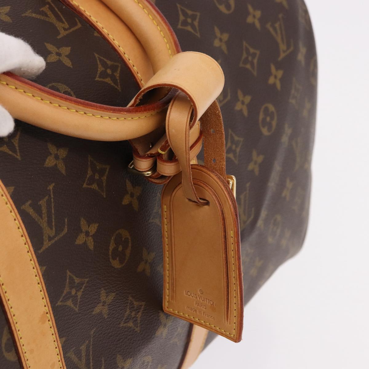 LOUIS VUITTON Monogram Keepall 50 Boston Bag M41426 LV Auth 189279V
