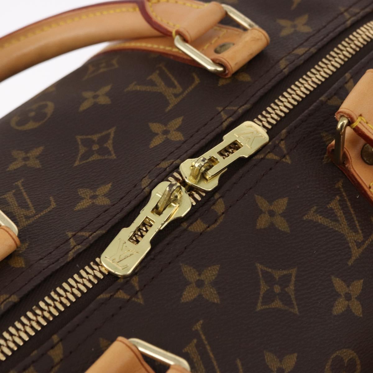 LOUIS VUITTON Monogram Keepall 50 Boston Bag M41426 LV Auth 189279V