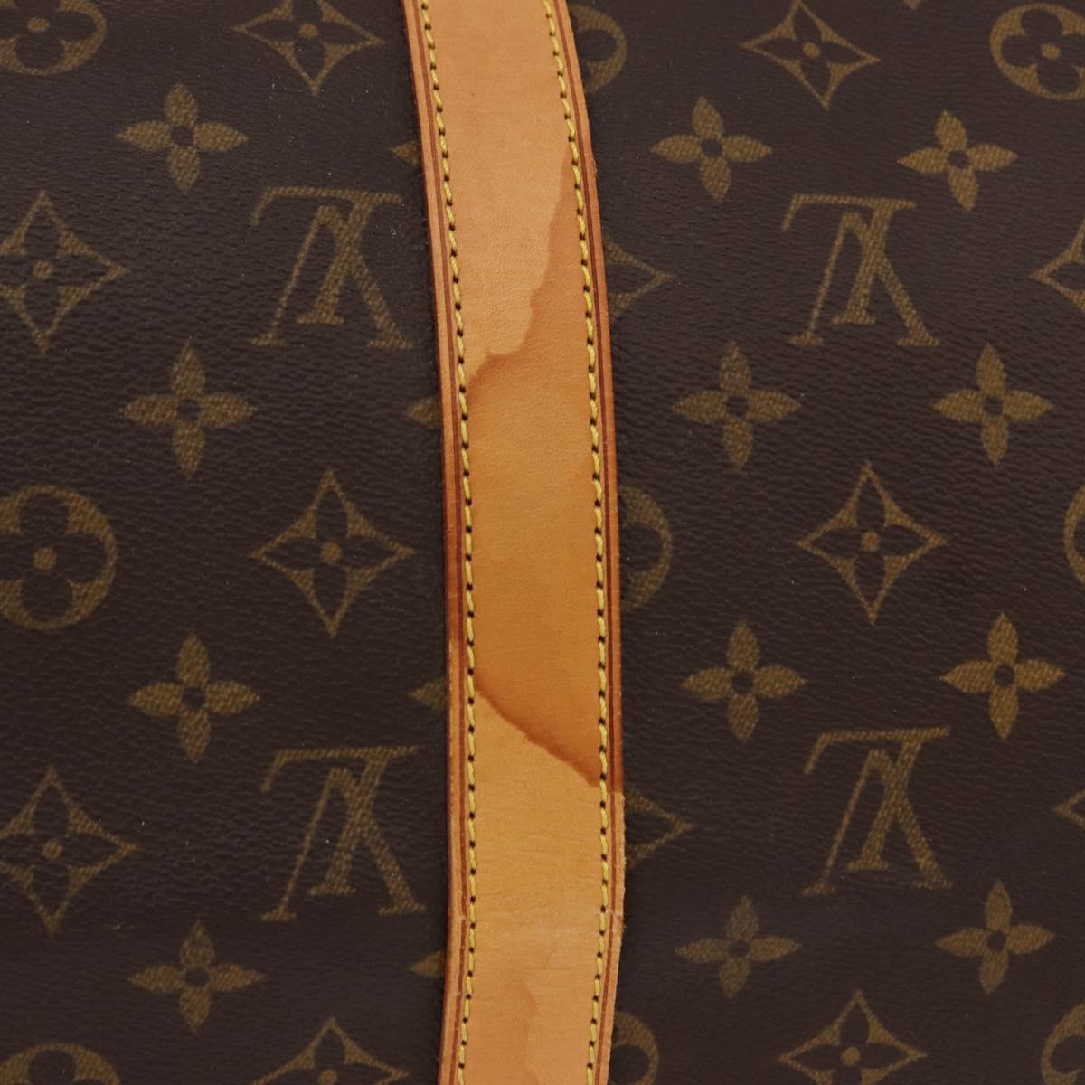 LOUIS VUITTON Monogram Keepall 50 Boston Bag M41426 LV Auth 189279V